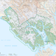 Localización de la bahía Lituya (mapa del Parque nacional y reserva de la Bahía de los Glaciares). Wikimedia Commons